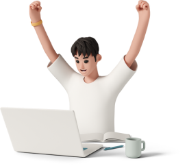 Man with Laptop
